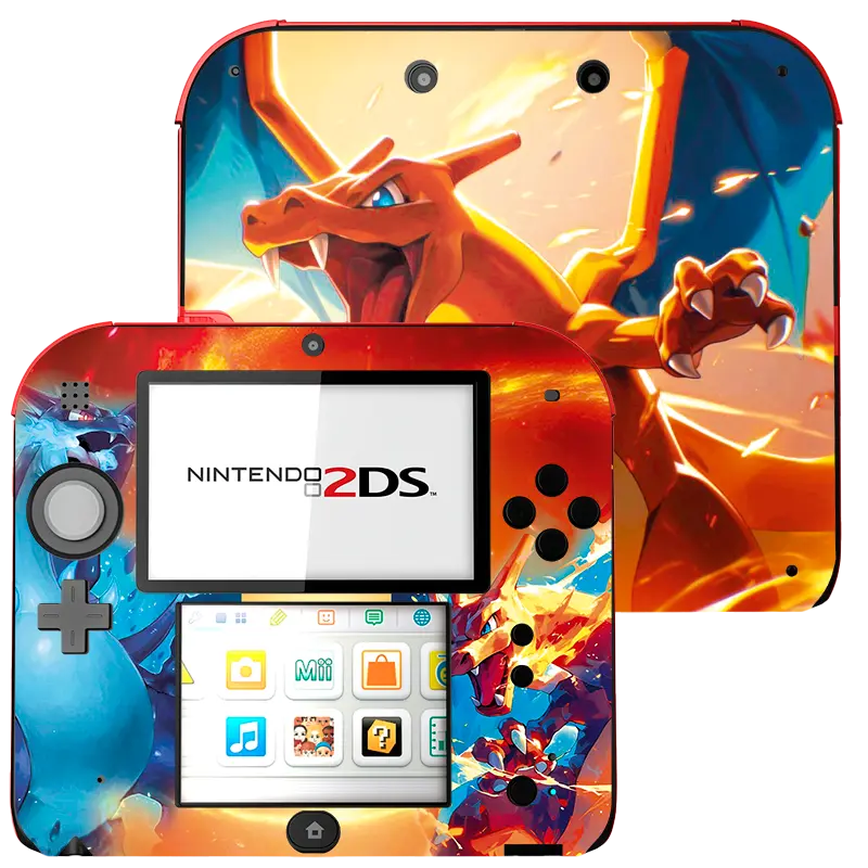 Skin para Nintendo 2Ds edición Pokemon Charizard – Xonebrand