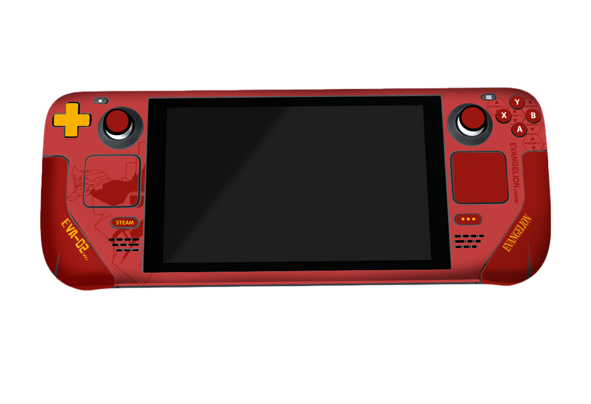 Evangelion Eva 02 Steam Deck Skin