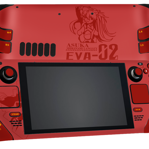 Evangelion Eva 02 Steam Deck Skin
