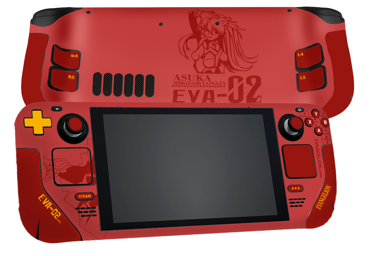 Evangelion Eva 02 Steam Deck Skin