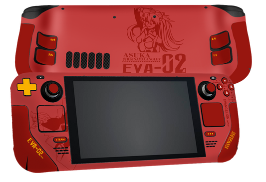 Evangelion Eva 02 Steam Deck Skin