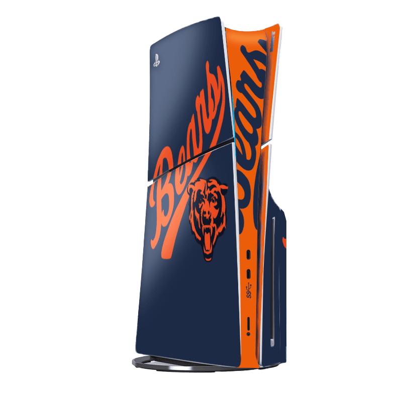 Chicago Bears Skin Playstation 5 Slim Xonebrand