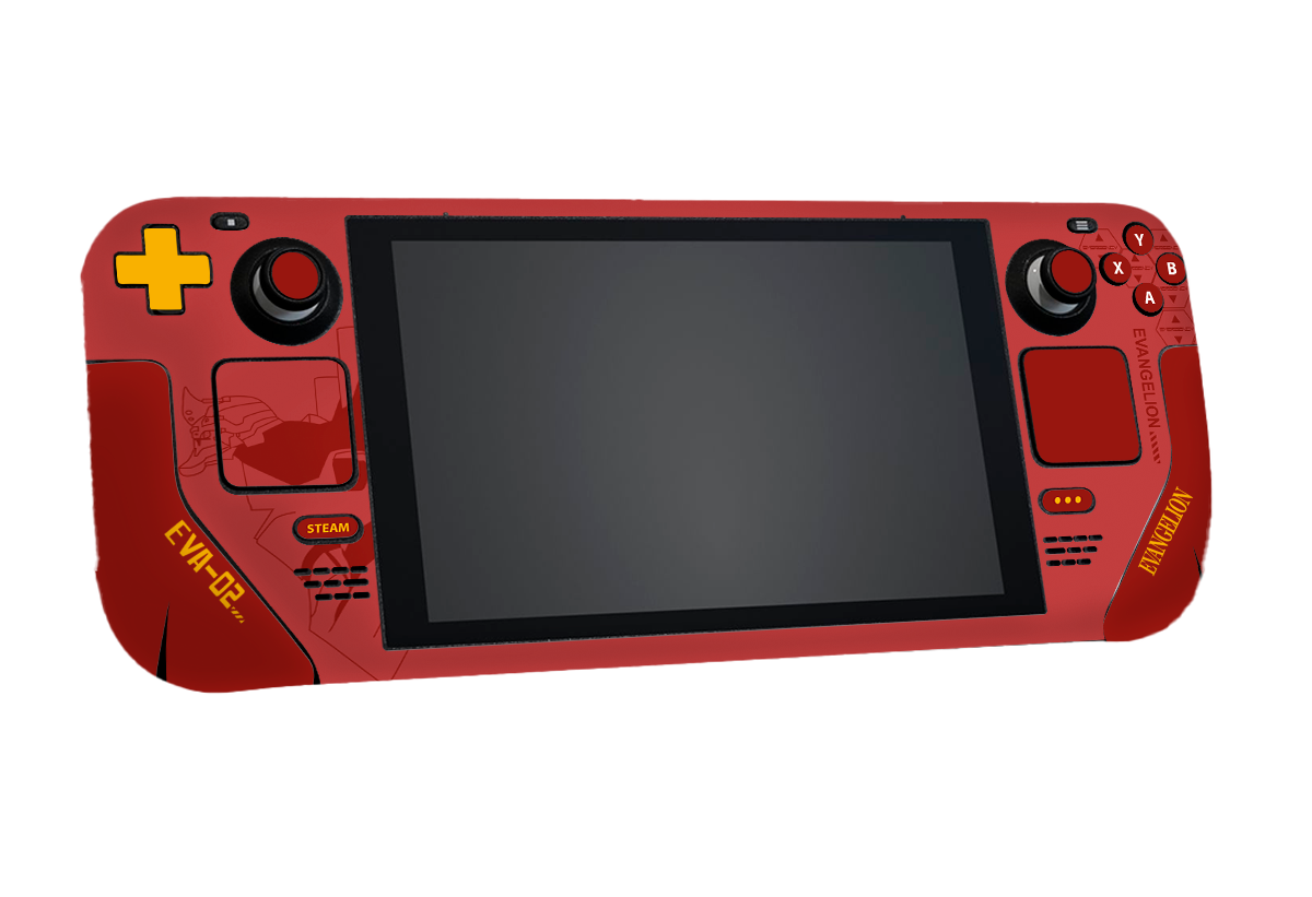 Evangelion Eva 02 Steam Deck Skin