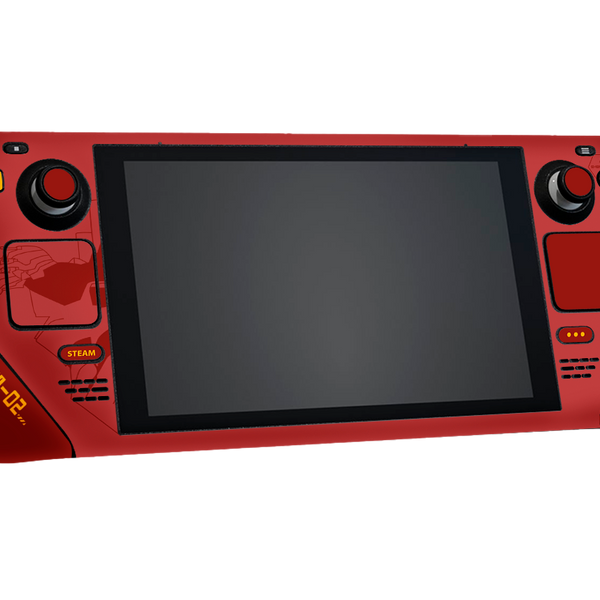 Evangelion Eva 02 Steam Deck Skin Xonebrand