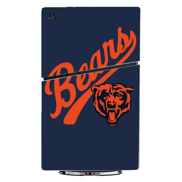 Chicago Bears Skin Playstation 5 Slim Xonebrand