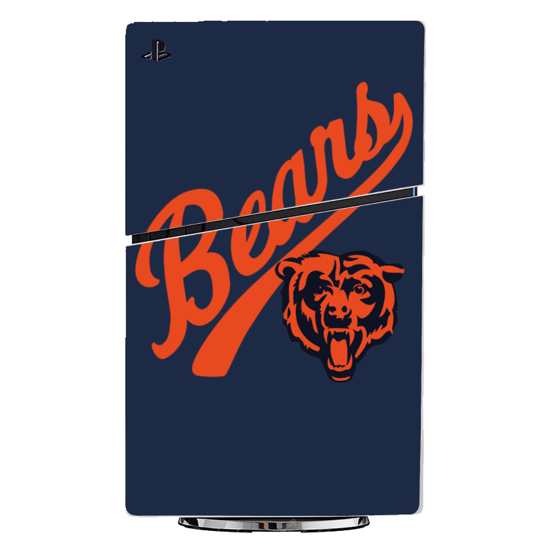 Chicago Bears Skin Playstation 5 Slim Xonebrand