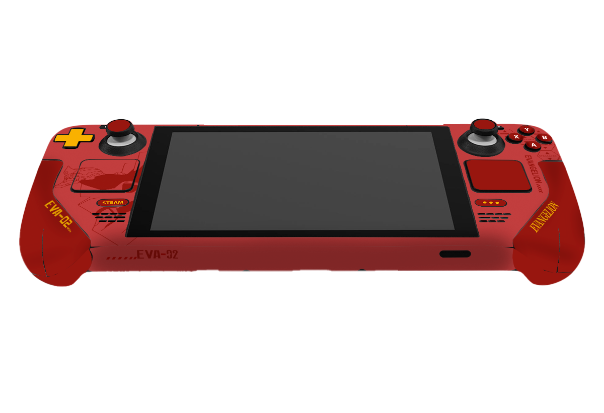 Evangelion Eva 02 Steam Deck Skin