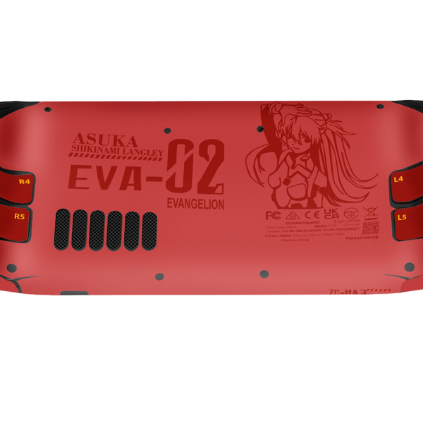 Evangelion Eva 02 Steam Deck Skin Xonebrand