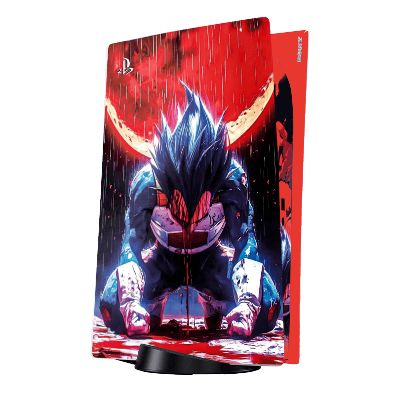 Dragon Ball Vegeta Skin Playstation 5 Fat Xonebrand