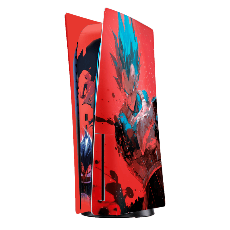 Dragon Ball Vegeta Skin Playstation 5 Fat Xonebrand
