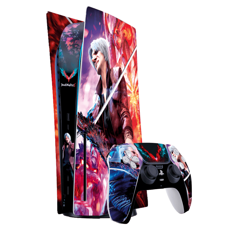 Devil my Cry Skin Playstation 5 Fat Xonebrand