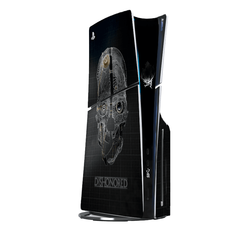 Dishonred Skin Playstation 5 Slim Xonebrand