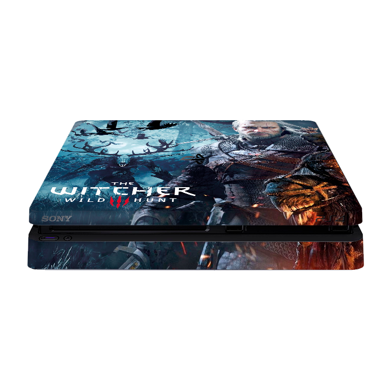 The Wincher Skin Playstation 4 Slim Xonebrand