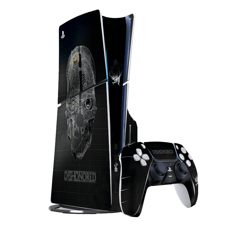 Dishonred Skin Playstation 5 Slim Xonebrand