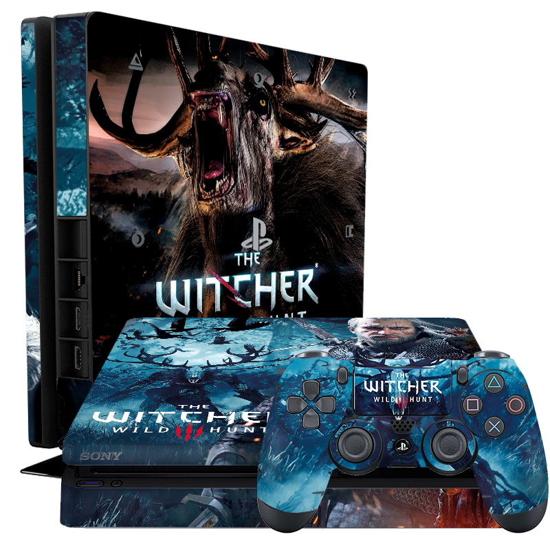 The Wincher Skin Playstation 4 Slim Xonebrand