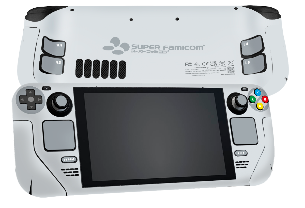 Super Famicom Steam Deck Skin Xonebrand