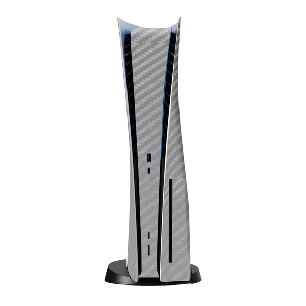 Gray Carbon Fiber Skin Playstation 5 Fat