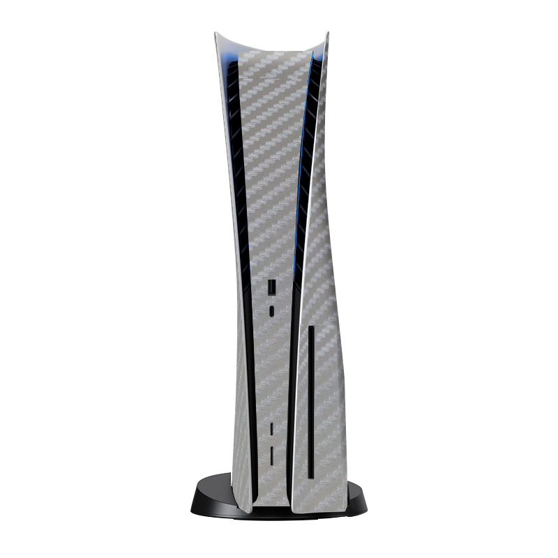 Fibra Carbono Gris Skin Playstation 5 Fat Xonebrand