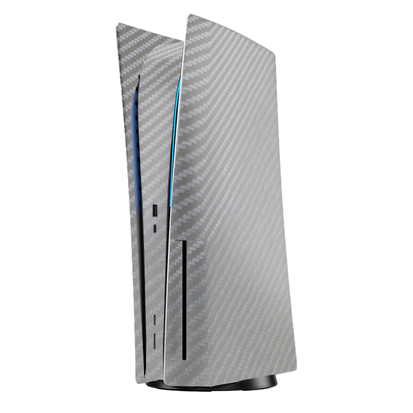Gray Carbon Fiber Skin Playstation 5 Fat