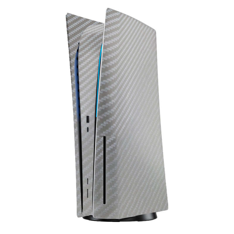 Fibra Carbono Gris Skin Playstation 5 Fat Xonebrand