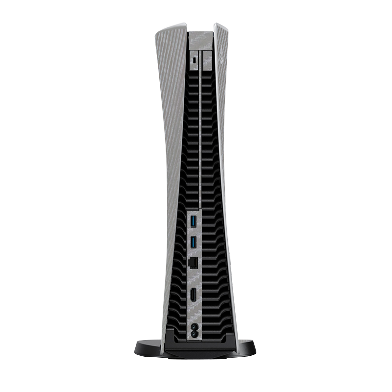 Fibra Carbono Gris Skin Playstation 5 Fat Xonebrand