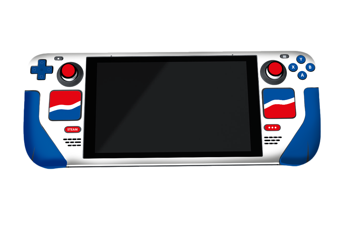 Estilo Pepsi Steam Deck Skin