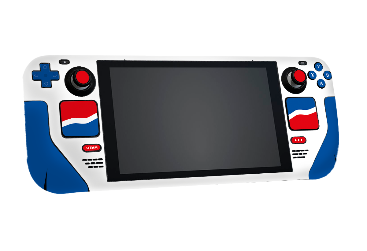 Estilo Pepsi Steam Deck Skin