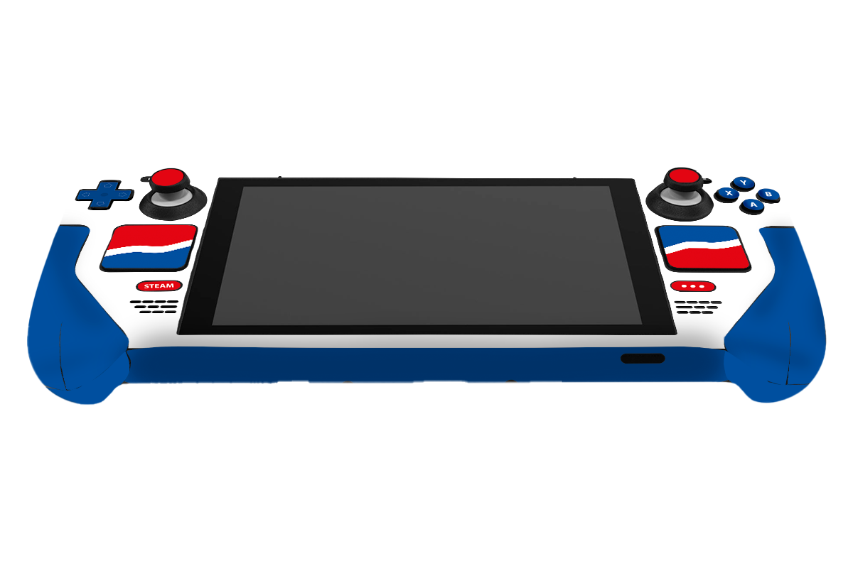 Estilo Pepsi Steam Deck Skin