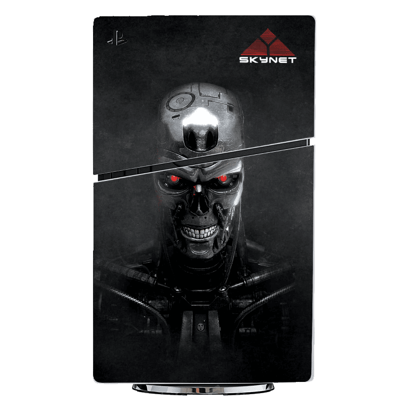 Terminator Synet Skin Playstation 5 Slim Xonebrand