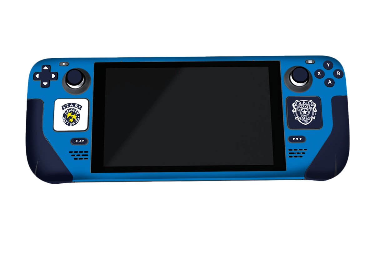 Resident Evil Dep. Raccoon Steam Deck Skin Xonebrand