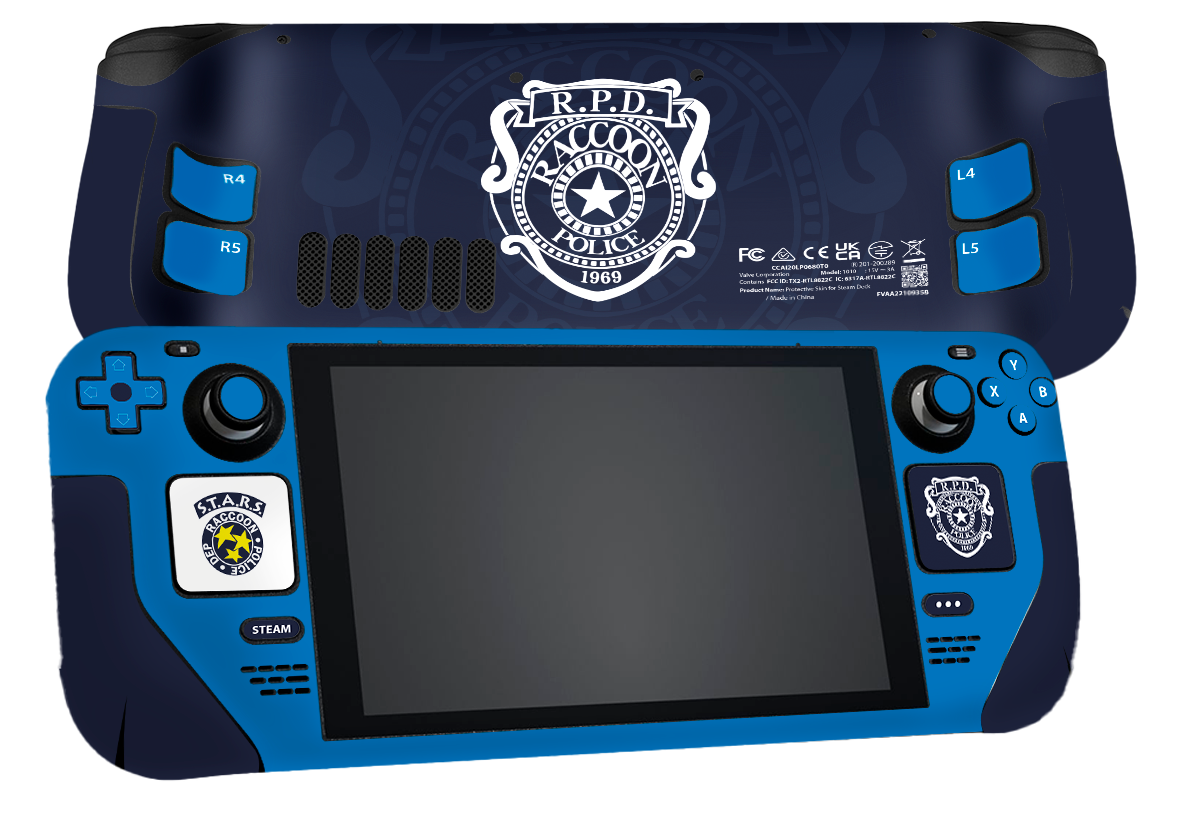 Resident Evil Dep. Raccoon Steam Deck Skin