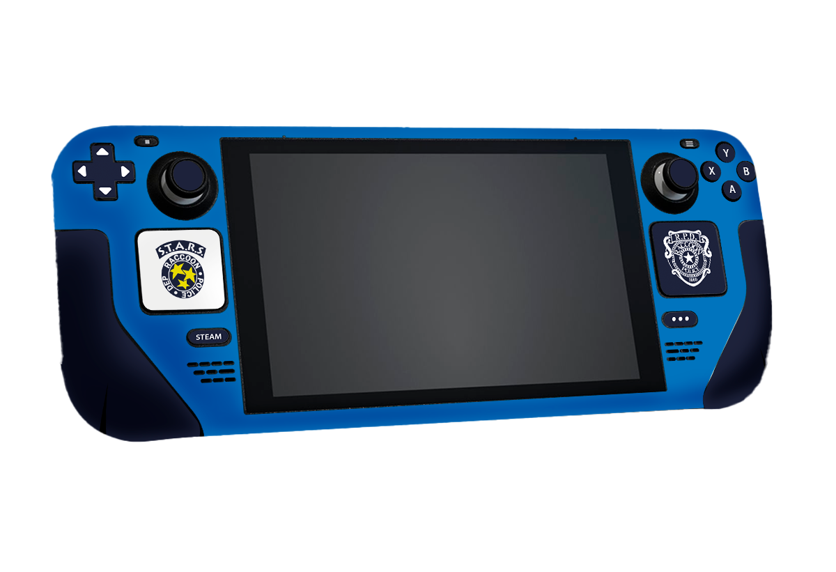 Resident Evil Dep. Raccoon Steam Deck Skin Xonebrand