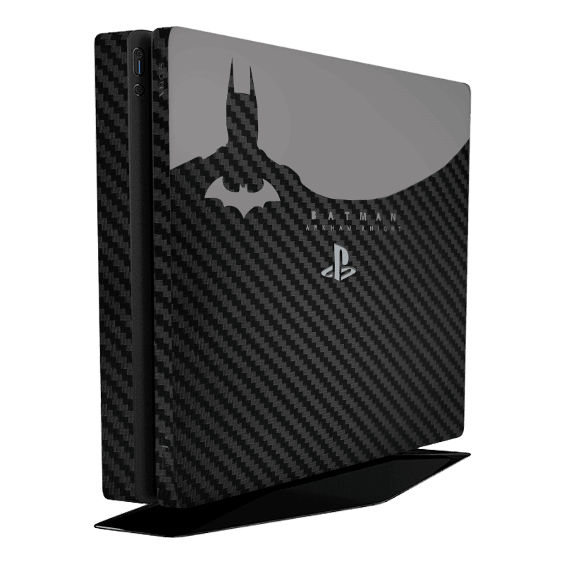 Batman Fibra Carbono Skin Playstation 4 Slim Xonebrand