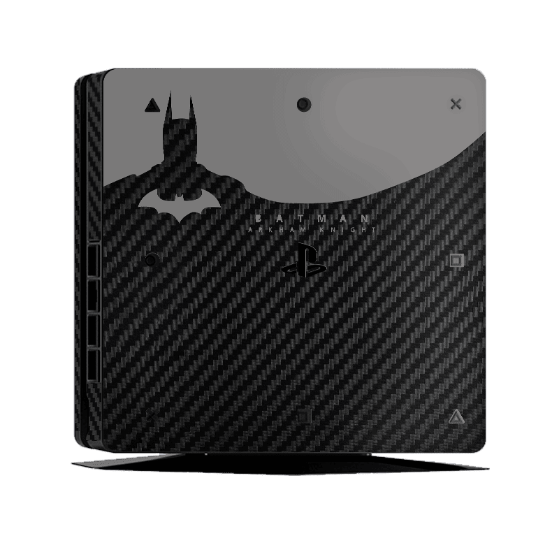 Batman Fibra Carbono Skin Playstation 4 Slim Xonebrand