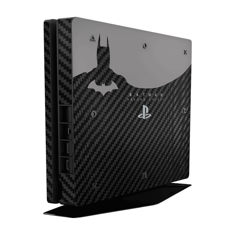 Batman Fibra Carbono Skin Playstation 4 Slim Xonebrand