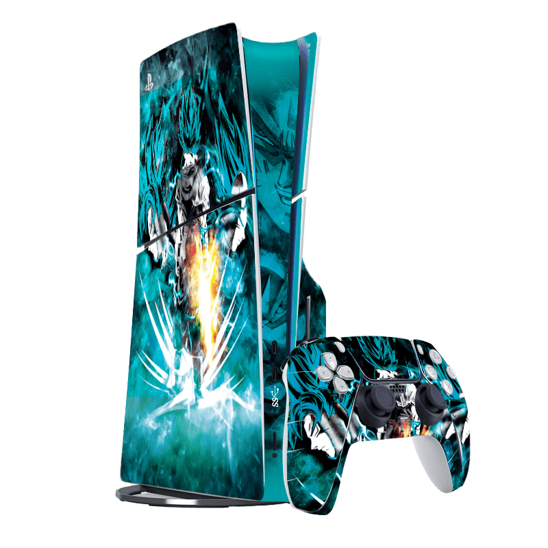 Dragon Ball Goku Skin Playstation 5 Slim Xonebrand