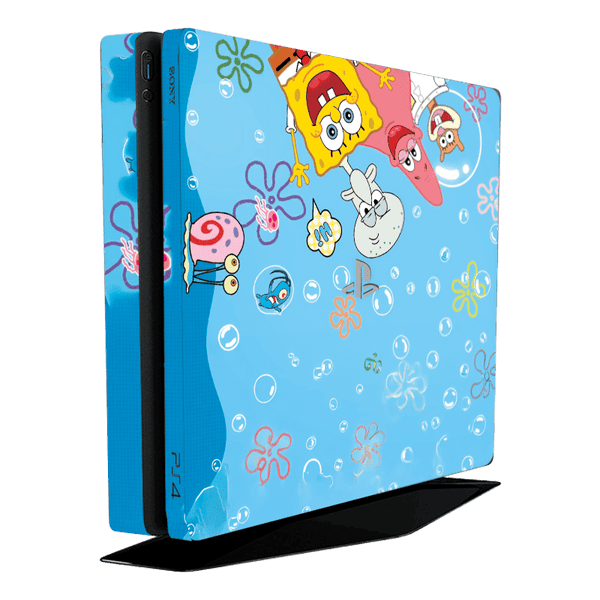 Bob Esponja Skin Playstation 4 Slim Xonebrand