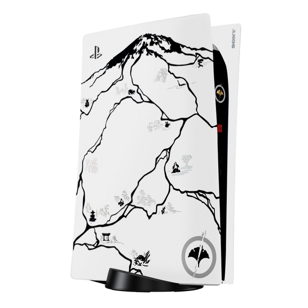 Edición Ghost of Yotei black Skin Playstation 5 Fat