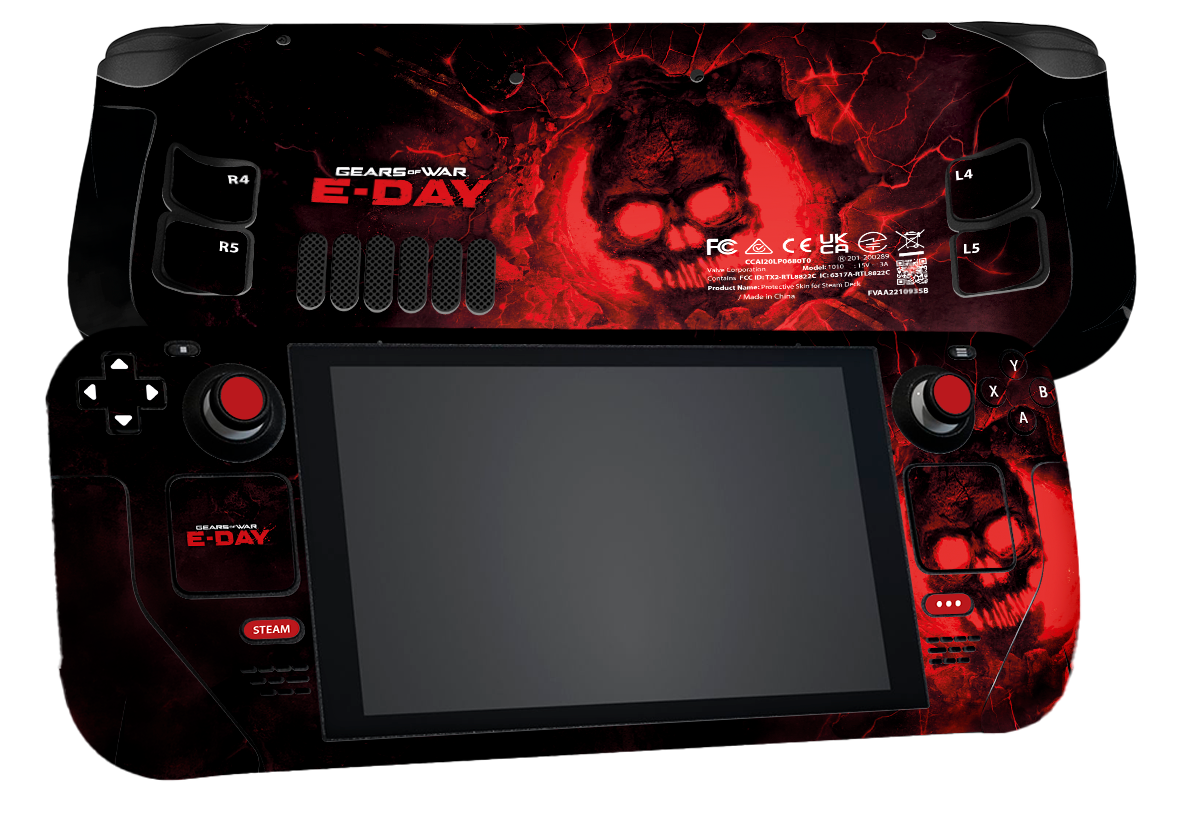 Gears of War E-Day Steam Deck Skin Xonebrand