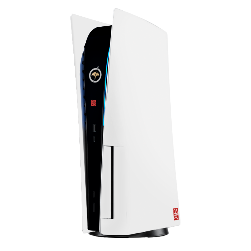 Edición Ghost of Yotei black Skin Playstation 5 Fat