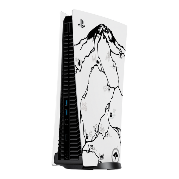 Edición Ghost of Yotei black Skin Playstation 5 Fat