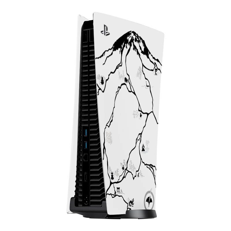 Edición Ghost of Yotei black Skin Playstation 5 Fat