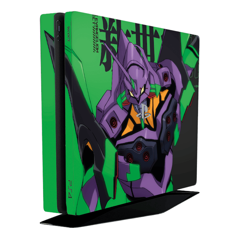 Evangelion Eva 01 Skin Playstation 4 Slim Xonebrand