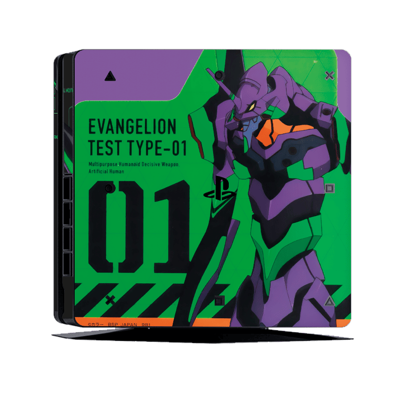 Evangelion Eva 01 Skin Playstation 4 Slim Xonebrand