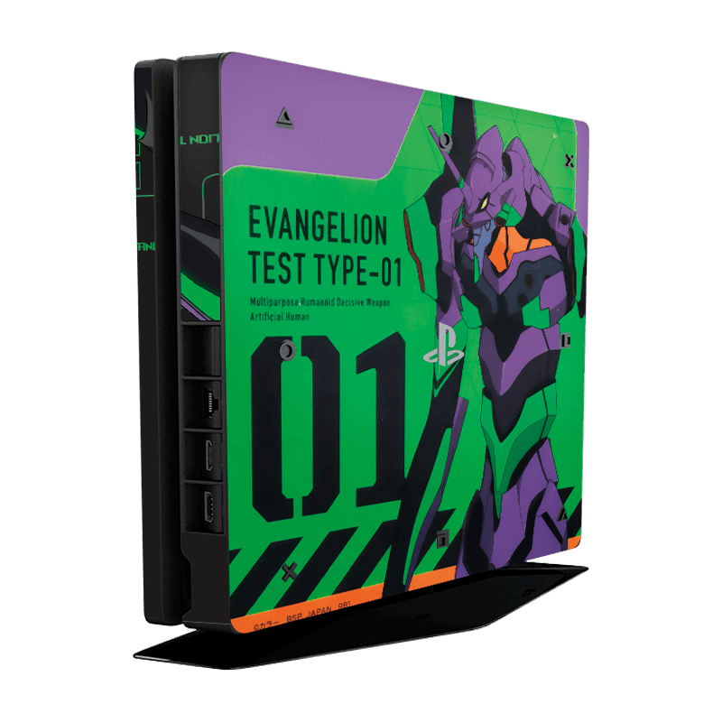 Evangelion Eva 01 Skin Playstation 4 Slim Xonebrand
