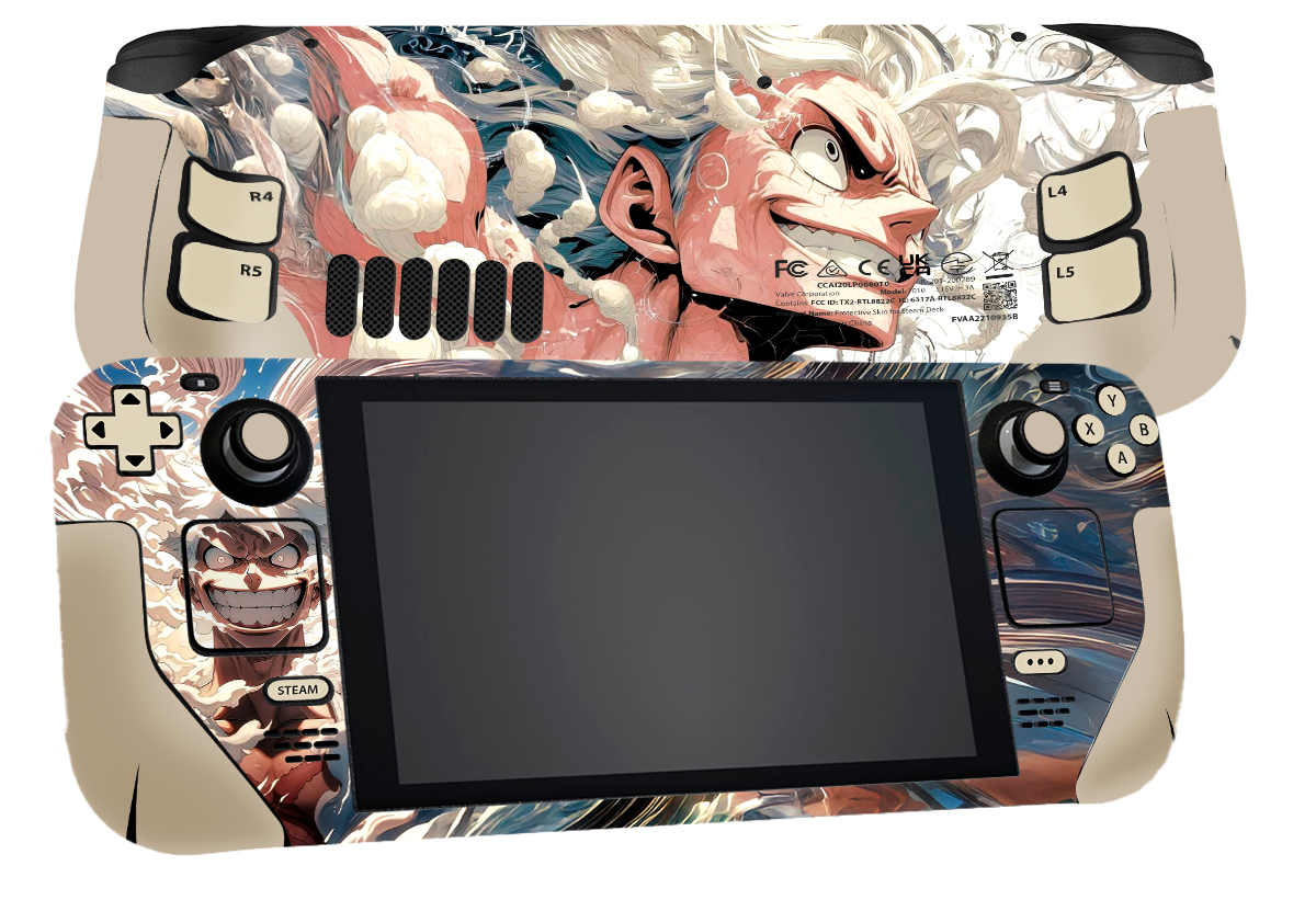 One Piece Luffi Steam Deck Skin Xonebrand