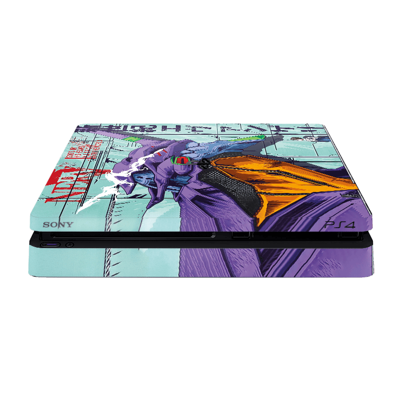 Evangelion Skin Playstation 4 Slim Xonebrand