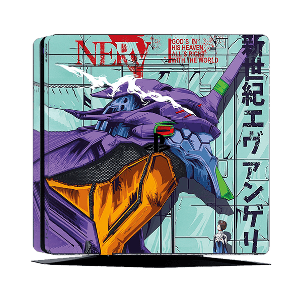 Evangelion Skin Playstation 4 Slim Xonebrand