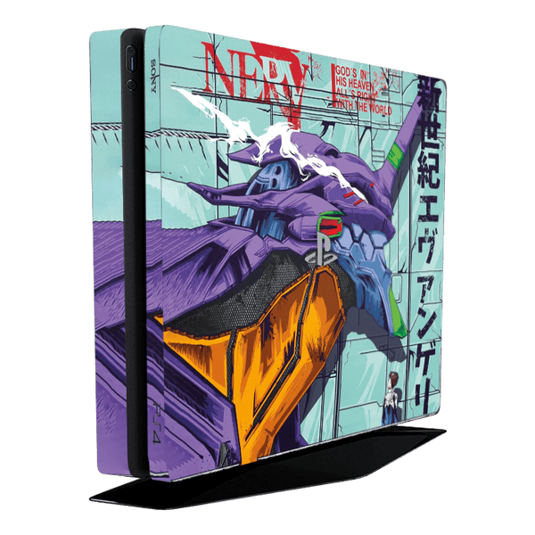 Evangelion Skin Playstation 4 Slim Xonebrand