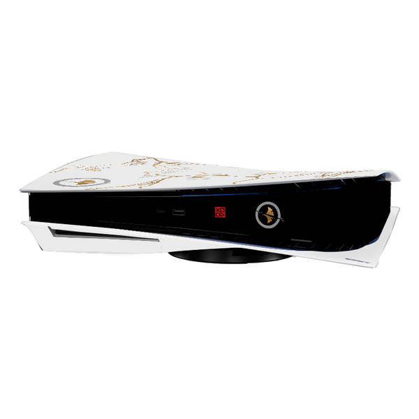 Edición Ghost of Yotei Dorado Skin Playstation 5 Fat